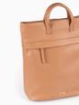 Tan Etre Tan Top Handle Faux Leather Backpack, Image 3 of 4