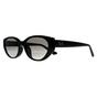 Black Ray-Ban Black Oval Polished Black Grey Gradient RB4457D Bio Based, Image 2 of 3