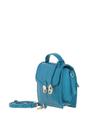 Turqouise Compact Handbag With Detachable Crossbody Strap, Image 2 of 4
