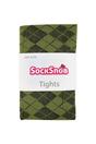Beige 1 Pack Ladies Coloured 80 Denier Opaque Patterned Soft Tights, Image 2 of 3