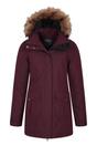 Burgundy Tarka II Long Padded Jacket, Image 5 of 5