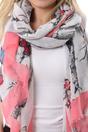 Pink Pink Butterfly Lightweight Scarf, Image 2 of 3