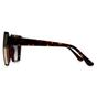 Brown Cat Eye Dark Havana Blue Gradient GF6178, Image 3 of 3