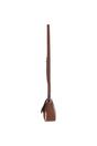 Tan Flap Over Real Leather Crossbody Bag, Image 3 of 4