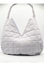 Lilac Oversized Quilted Shoulder Bag, Image 1 of 4