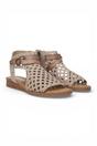 Gold Blowfish Malibu Gold Womens "Anuella" Weave Micro Wedge Sandals, Image 1 of 6