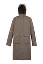 Mocha Yarli Longline Waterproof Jacket, Image 1 of 4