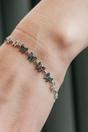 Silver Butterfly Charm Thin Bracelet, Image 1 of 2