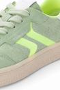 Green Tamaris Green Tamaris Womens Green Neon Stripe Sneaker, Image 5 of 8