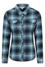 Navy Blue Willow Flannel Shirt, Image 1 of 4