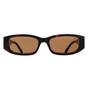 Brown Atum Brown Rectangle Shiny Havana Brown Nyctra, Image 1 of 3