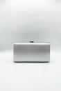 Silver Vintage Rhinestone Glamour Clutch Bag, Image 5 of 5