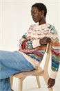 Multi  Fairisle Ombre Knit Jumper, Image 3 of 7