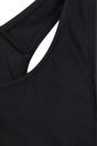 Black Shorty Legsuit, Image 3 of 5