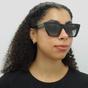 Black Alexander McQueen Black Cat Eye Black Grey AM0299S, Image 8 of 8
