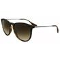 Brown Round Rubberised Havana Brown Gradient Erika 4171 Sunglasses, Image 2 of 3