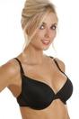 Black Camille Lingerie Black Underwired Padded Multiway T-Shirt Bra, Image 4 of 4