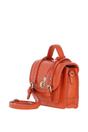 Orange Stylish Real Leather Small Satchel Bag, Image 2 of 4