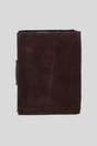 Brown Suede & Leather RFID Protected Trifold Purse, Image 4 of 4