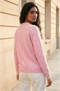 Light Pink Embellished Knit Jumper, Image 3 of 4