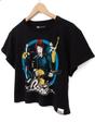 Black David Bowie Circle Crop T-Shirt, Image 4 of 5