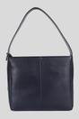 Navy Ashwood Leather Navy 'Capolavoro Veneziano' Real Leather Hobo Shoulder Bag, Image 3 of 4