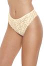 Ivory 6 Pack Floral Lace Thong, Image 4 of 5