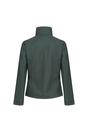 Dark Green Standout  Ablaze Printable Soft Shell Jacket, Image 3 of 5