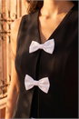Black Dusk Bow Detail Waistcoat, Image 4 of 4