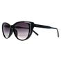 Black Cat Eye Shiny Black Smoke Grey Gradient GO00006, Image 2 of 3