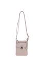Beige Real Leather Crossbody Bag, Image 2 of 4