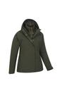 Khaki Alaskan 3 in 1 Padded Jacket, Image 4 of 6