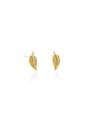 Gold Cachet London Leafy Gold Earrings, Image 1 of 2
