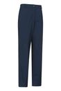 Navy Delta Stretch Short Trousers, Image 4 of 4