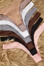 Multi WOVCOR Multi 7 Pack Seamless Plain Thong Briefs Set, Image 2 of 3