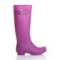 Fuchsia AJVANI Fuchsia Waterproof Wellington Boots Wellies, Image 2 of 6