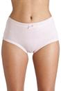 Pink Camille Lingerie Pink 3 Pack High Waisted Briefs, Image 4 of 5