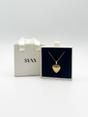 Gold Large Heart Locket Necklace in Gold - Gift Boxed, Image 1 of 5