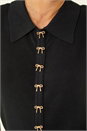 Black Dusk Bow Detail Knit Top, Image 5 of 5