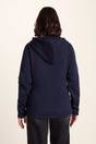 Navy Blue Acer Oversized Supersoft Fleece Hoody, Image 3 of 6