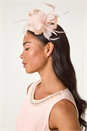 Light Pink Fascinator Clip Headband , Image 1 of 5