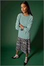 Steel Blue Soft Crew Neck Jumper, Image 6 of 6