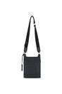 Black 'Eclisse Cuoio' Real Leather Crossbody Bag, Image 4 of 4