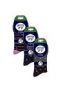 Black 9 Pairs NON ELASTIC Soft Bamboo Socks, Image 2 of 3