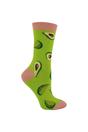 Green Novelty Funny Fruit Socks, Image 1 of 5