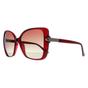 Red Butterfly Shiny Bordeaux Brown Gradient GU7820, Image 2 of 4