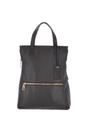 Black 'Borsa Zainetto' 2 in 1 Leather Backpack Handbag, Image 1 of 3