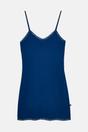 Navy British Boxers Navy "Navy Peony" Bamboo Lace Strappy Nightdress, Image 4 of 4