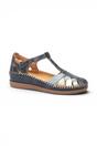 Blue Womens Soft Semi-Open Sandal-W8K-0705C1, Image 2 of 8