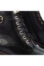 Black Women’s Combat Ankle Boots -W7H-8510, Image 7 of 7